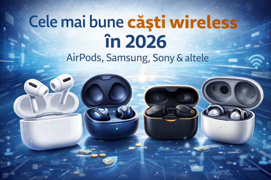 Cele mai bune căști wireless în 2026