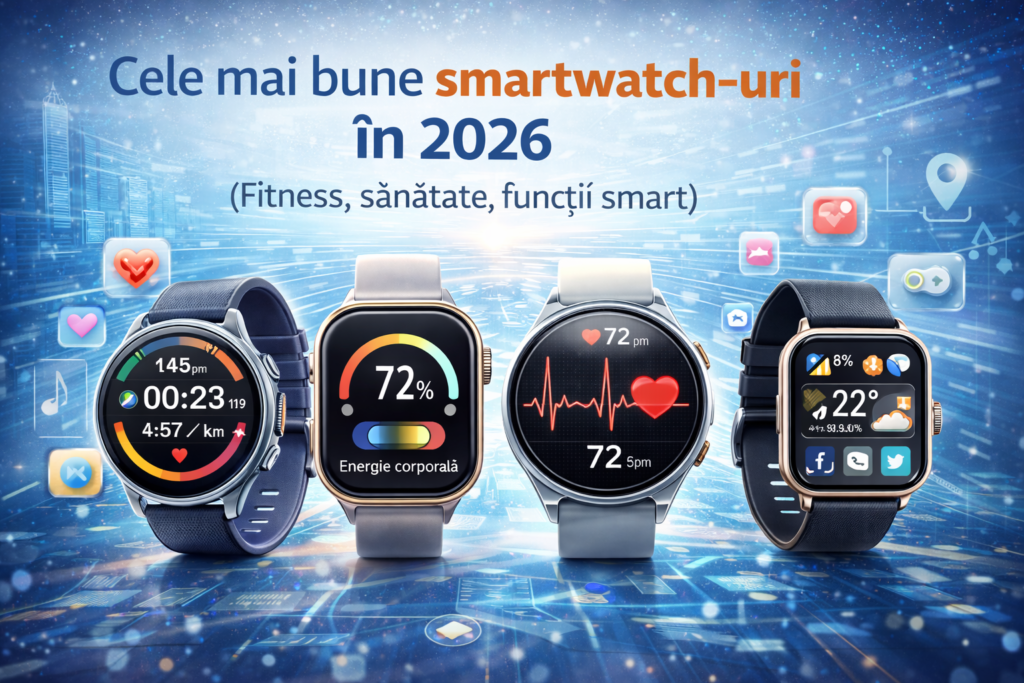 Cele mai bune smartwatch-uri în 2026