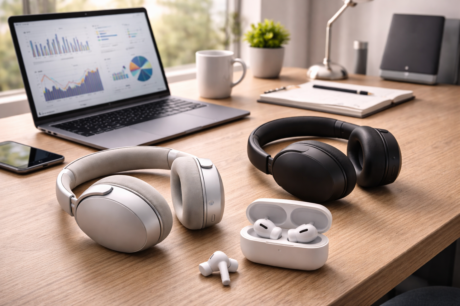 Căști wireless pentru birou în 2026