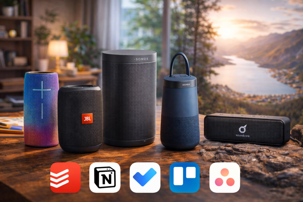 Cele mai bune boxe Bluetooth în 2026 (Pentru acasă și călătorii)