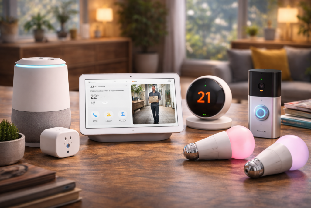 Gadgeturi smart home în 2026 (Ghid pentru începători)