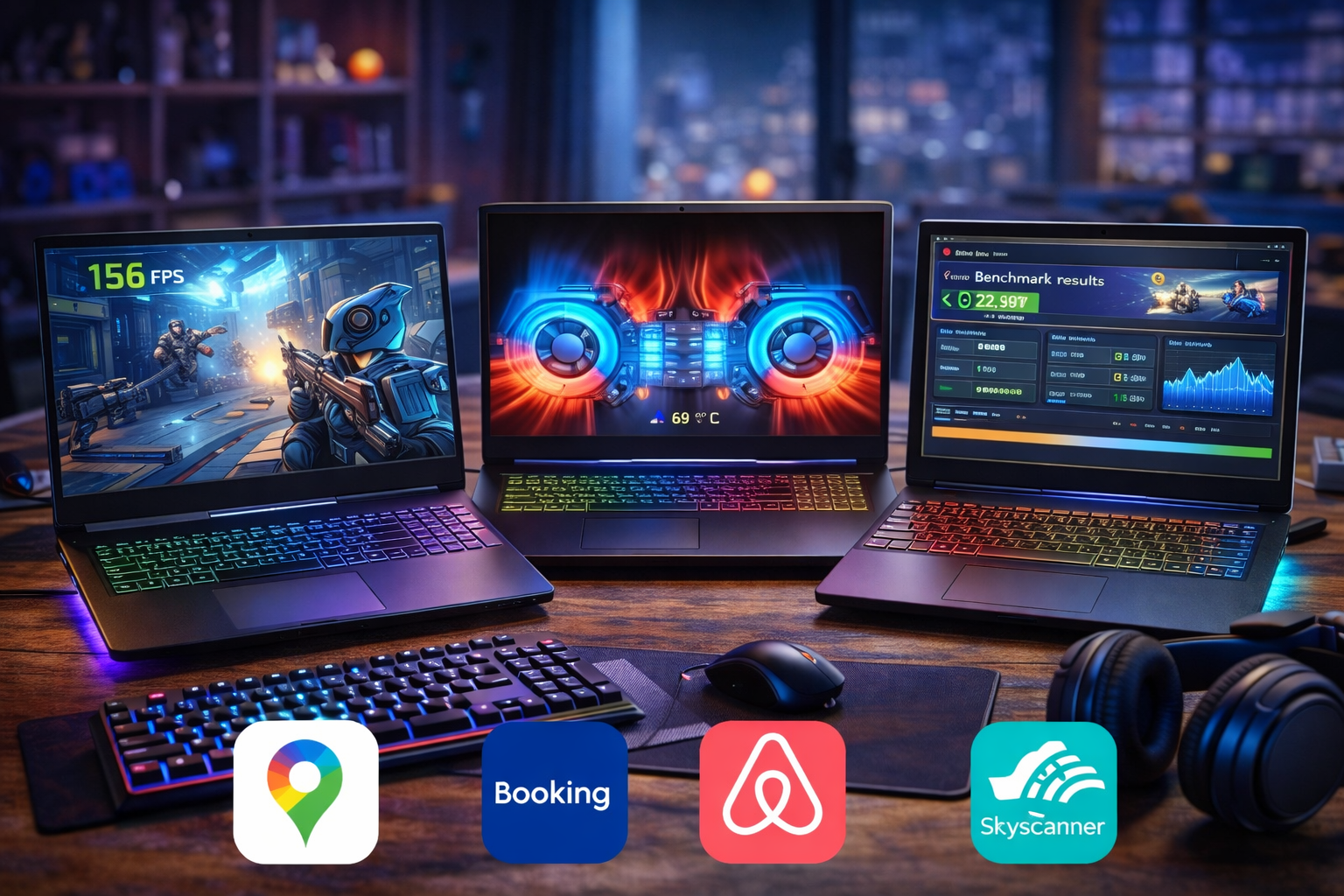 Laptopuri pentru gaming în 2026 FPS, răcire, benchmarkuri