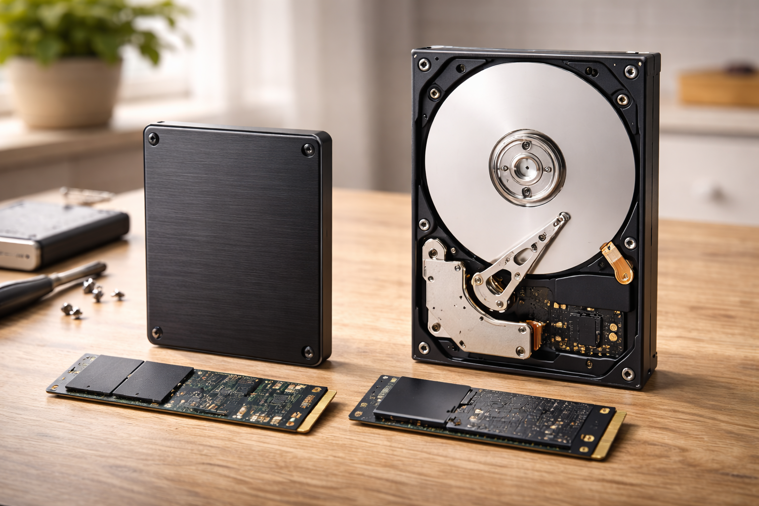 Diferenta dintre SSD si HDD