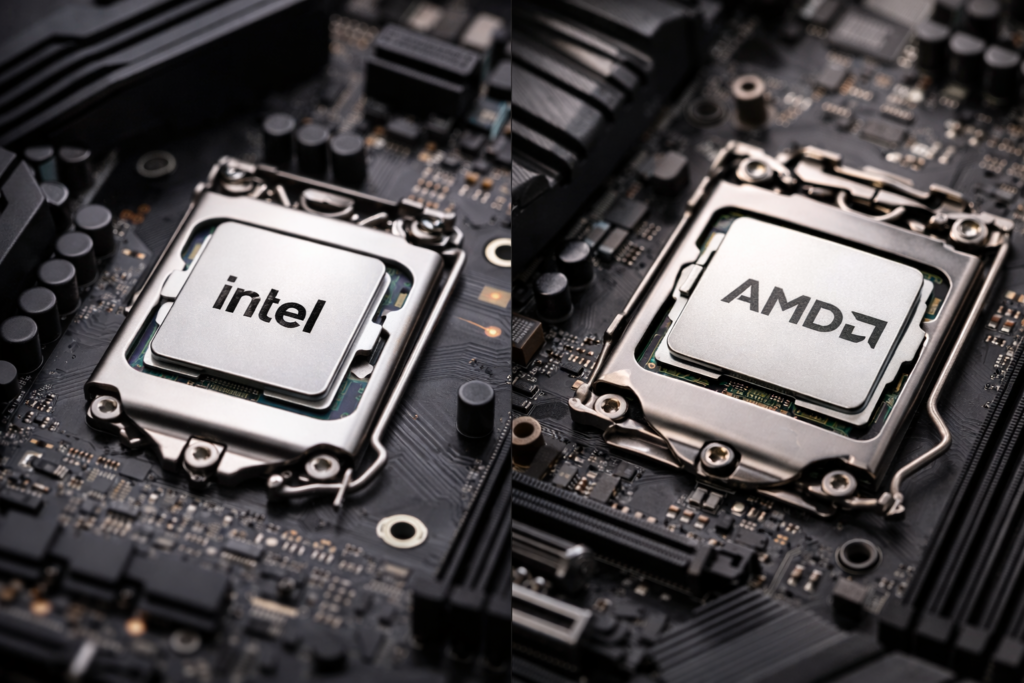 Intel vs AMD procesor